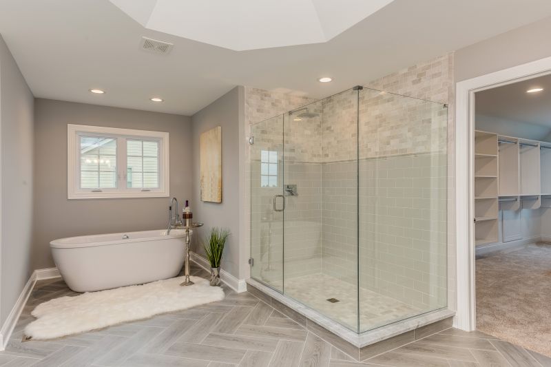 Wide Shower Spaces